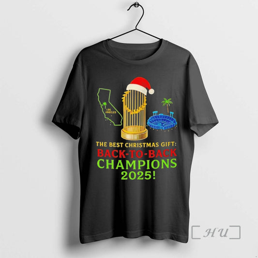 Officials Los Angeles Dodgers The Best Christmas Gift Back To Back Champions 2025 Premium