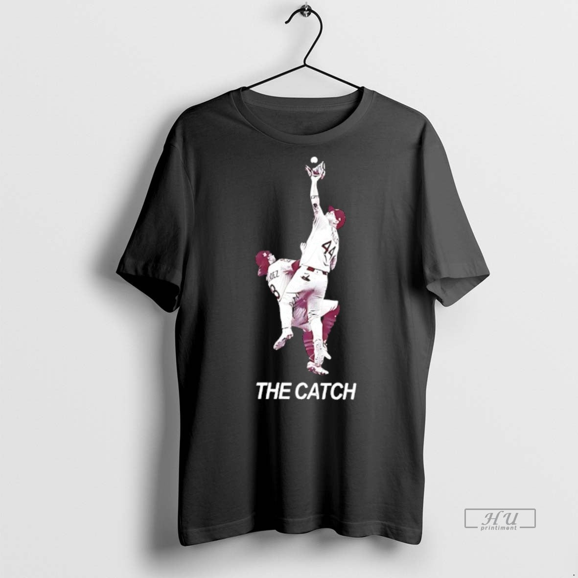 Officials Los Angeles Dodgers The Catch Andy Page And Kike Hernandez Outfield Catch Premium Tee