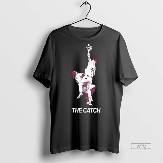 Officials Los Angeles Dodgers The Catch Andy Page And Kike Hernandez Outfield Catch Premium Tee