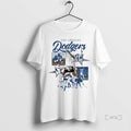 Officials Los Angeles Dodgers Trophy World Series Champions 2025 Mlb Baseball Premium T Shirts Sweater