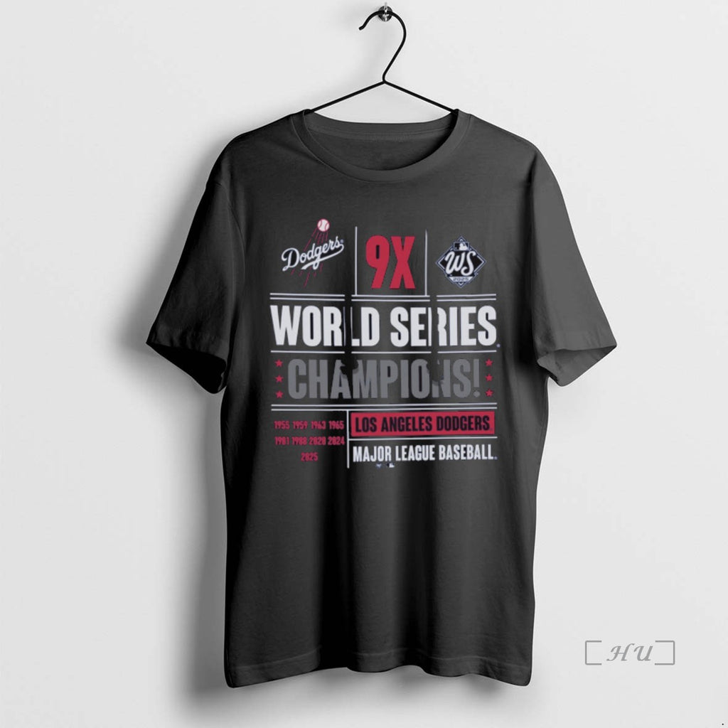 Officials Los Angeles Dodgers Win Toronto Blue Jays 1995 2025 Mlb 9x World Series Champions