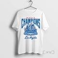 Officials Los Angeles Dodgers World Champions Baseball Stadium Cityscape Premium T Shirt Sweater