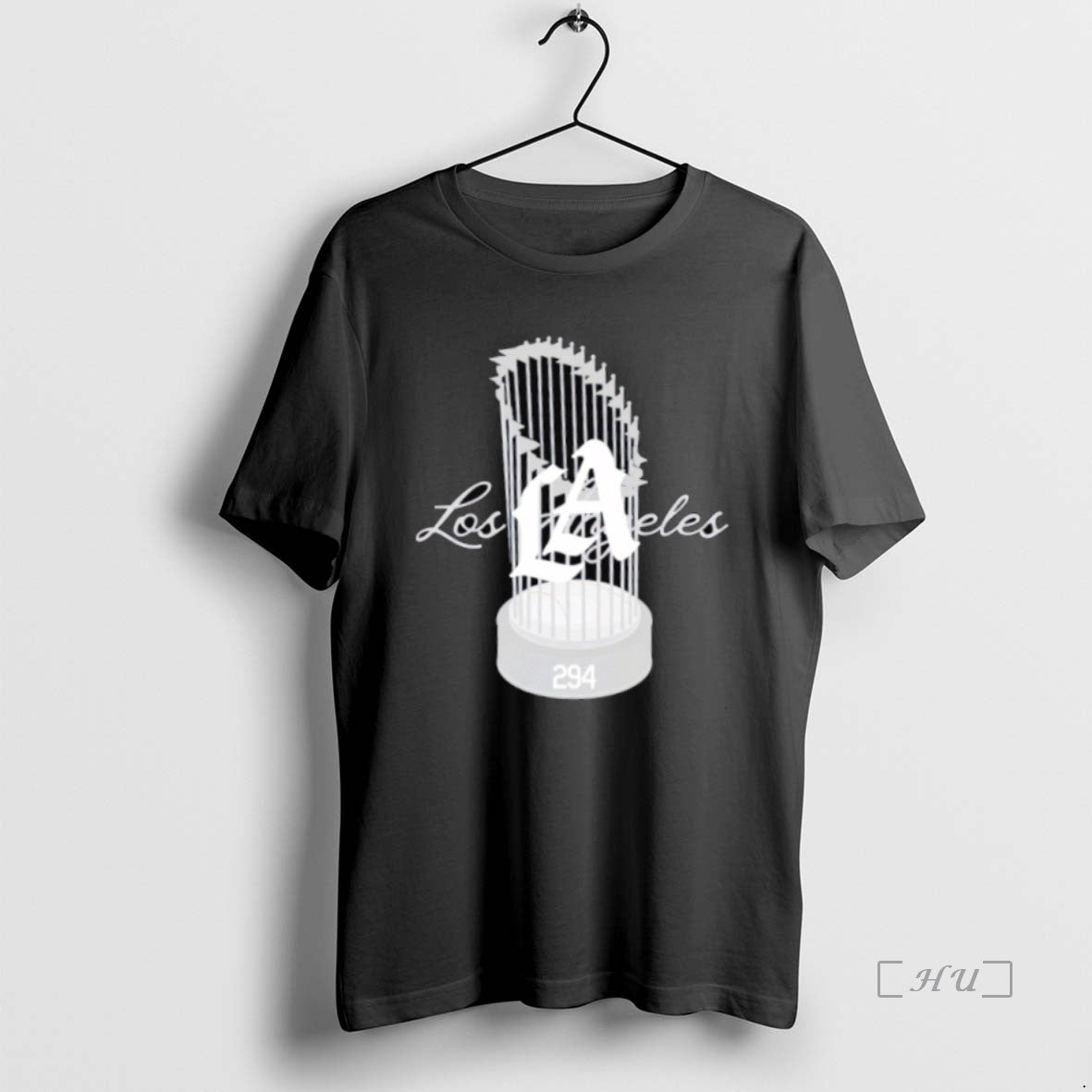Officials Los Angeles Dodgers World Champs Trophy Premium T Shirt Sweater