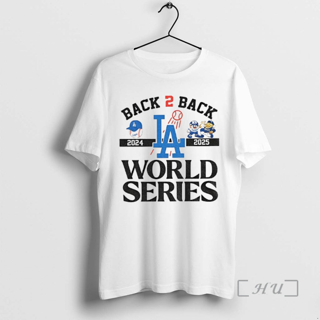Officials Los Angeles Dodgers World Series Champions 2024 2025 Back To Back World Series Premium