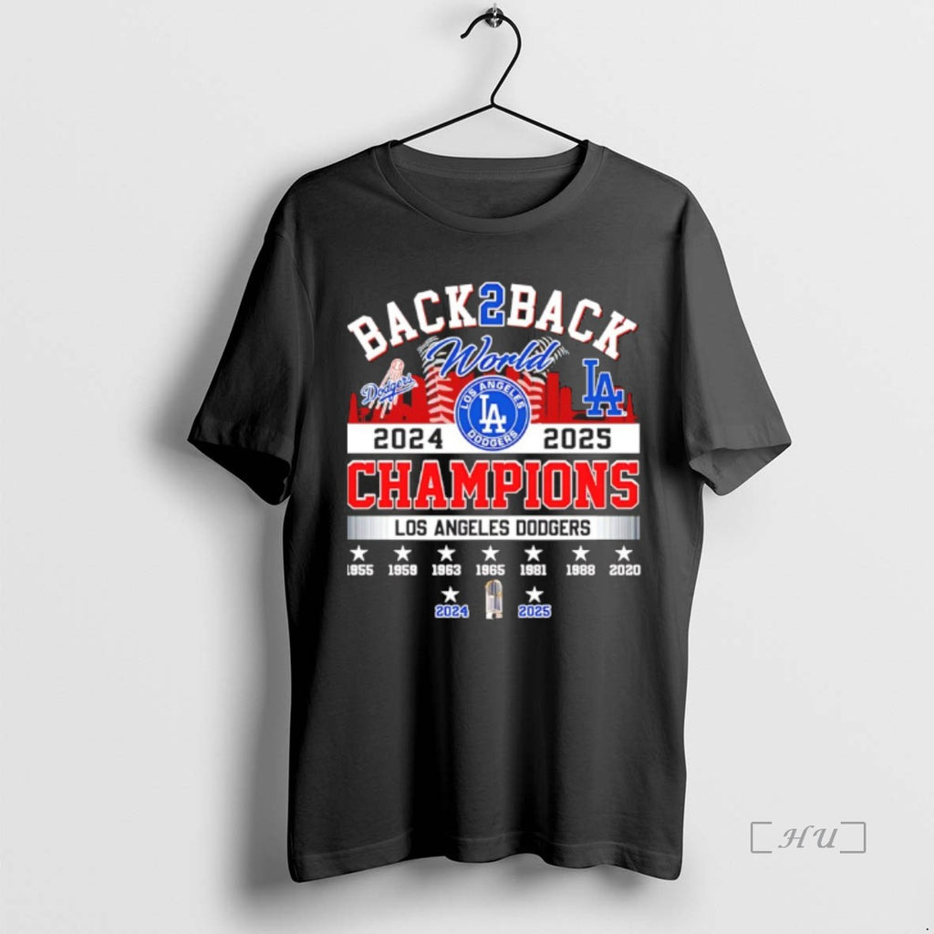 Officials Los Angeles Dodgers World Series Champions 2025 Back2back Premium T Shirt Sweater