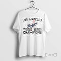 Officials Los Angeles Dodgers World Series Champions 2025 Text Premium T Shirt Sweater