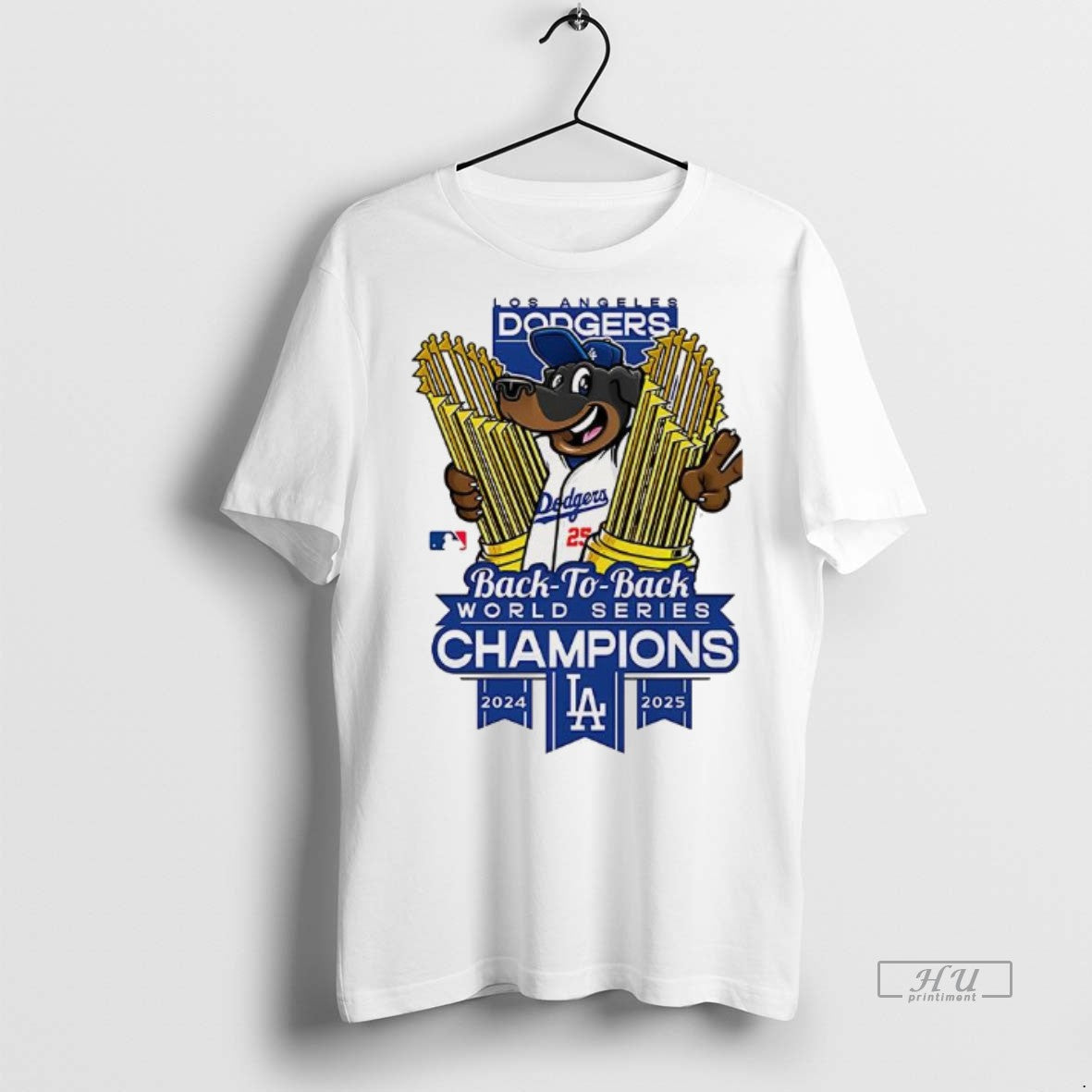 Officials Los Angeles Dodgers World Series Champions Back To Back 2024 2025 Premium
