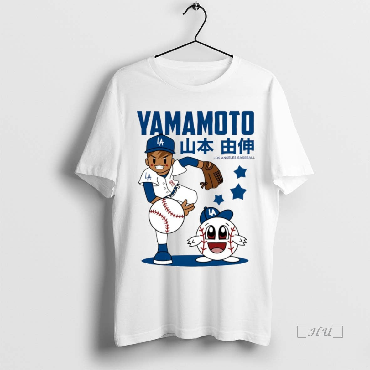 Officials Los Angeles Dodgers Yoshinobu Yamamoto Superstar Cartoon Circle