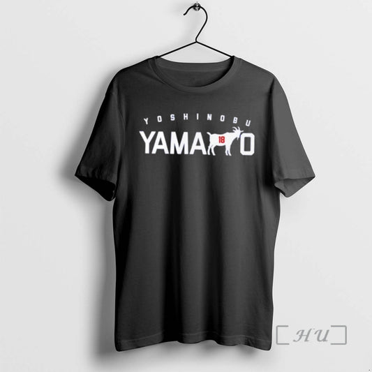 Officials Los Angeles Dodgers Yoshinobu Yamamoto Is The Goat Premium T Shirt Sweater