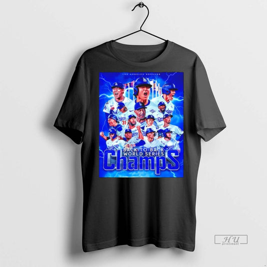 Officials Los Angeles Dodgers Are Back To Back World Series Champions 2025 Premium