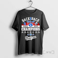 Officials Los Angeles Dodgers Back 2 Back 2025 World Series Champions Premium T Shirt Sweater
