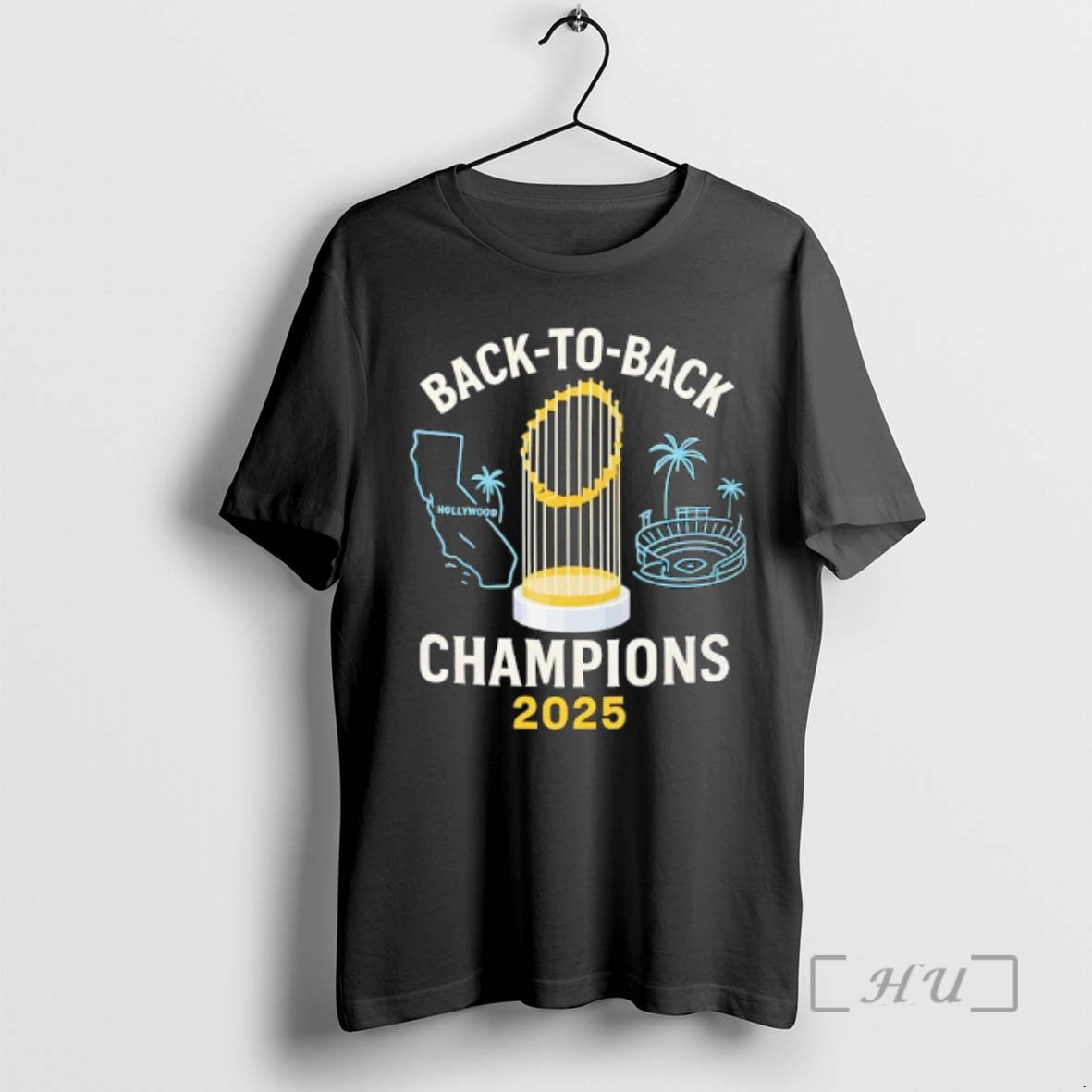 Officials Los Angeles Dodgers Back To Back Champions 2025 Hollywood Premium T Shirt Sweater