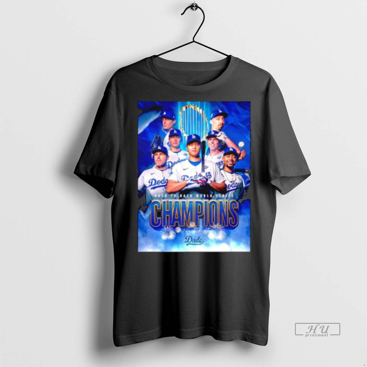 Officials Los Angeles Dodgers Back To Back World Series Champions Dade Premium Tee Shirt Sweater