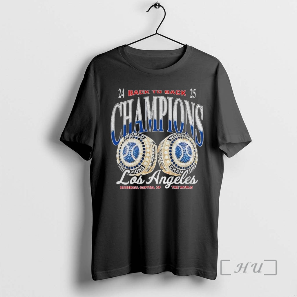 Officials Los Angeles Dodgers Back To Back Champions Rings Los Angeles Baseball Capital Of The