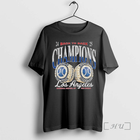 Officials Los Angeles Dodgers Back To Back Champions Rings Los Angeles Baseball Capital Of The