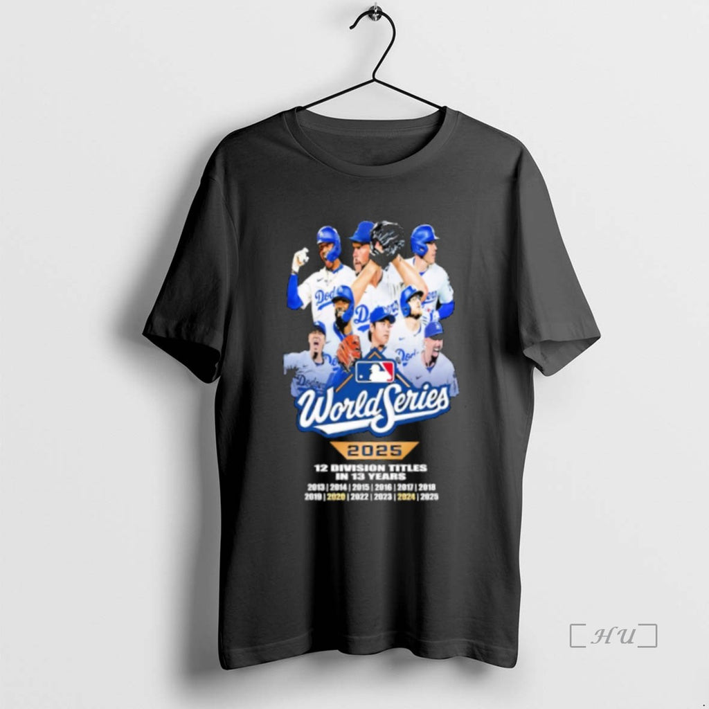 Officials Los Angeles Dodgers Baseball 2025 12 Division Titles In 13 Years World Series Champions