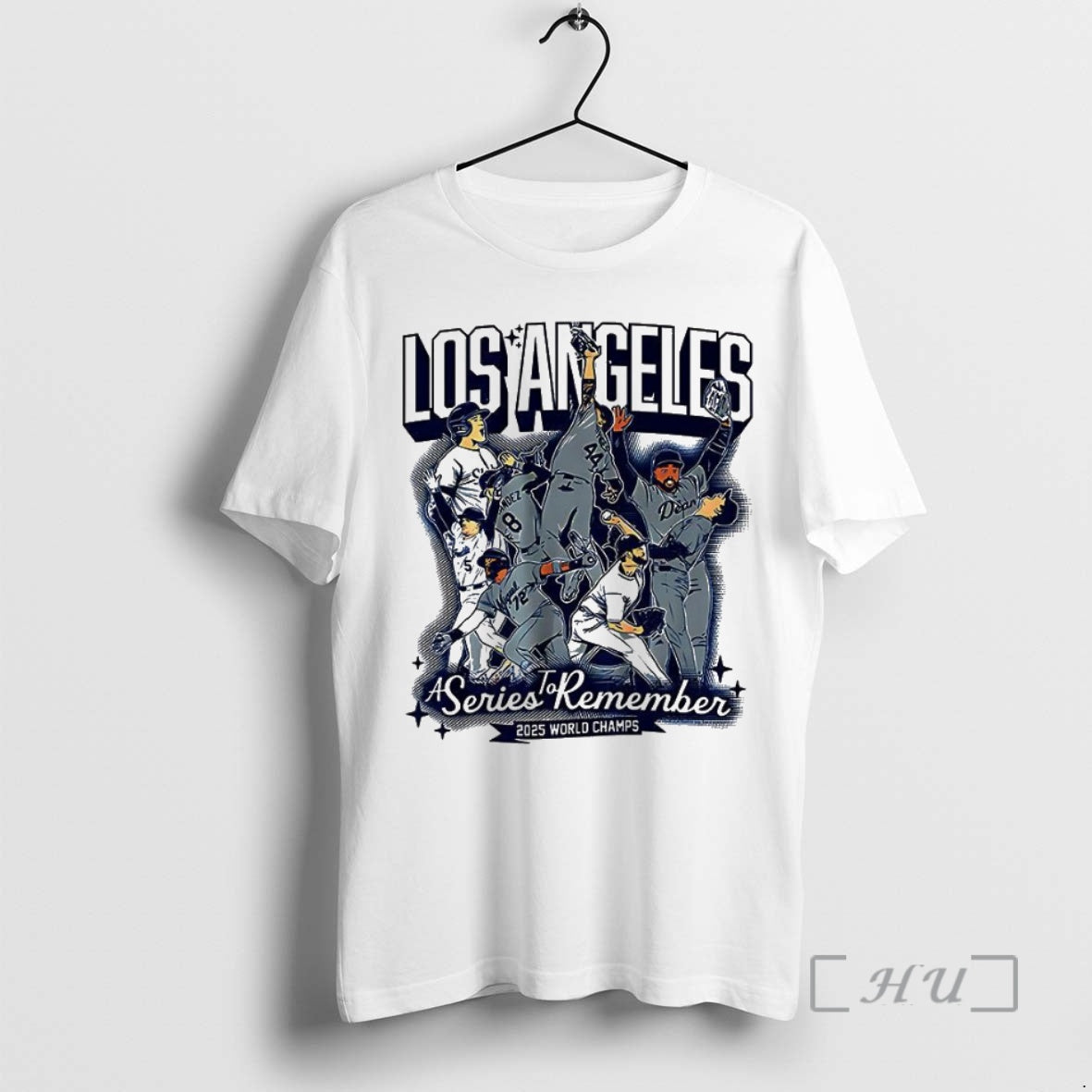 Officials Los Angeles Dodgers Baseball 2025 World Champs A Series To Remember Premium T Shirts