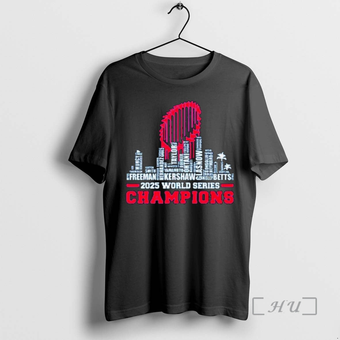Officials Los Angeles Dodgers Baseball 2025 All Team Player Champions Ornaments Premium T Shirt Sweater