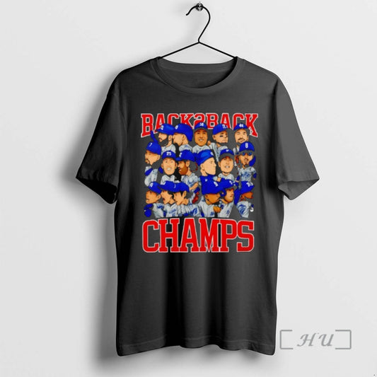 Officials Los Angeles Dodgers Baseball Back To Back Champs 2025 Premium T Shirt Sweater