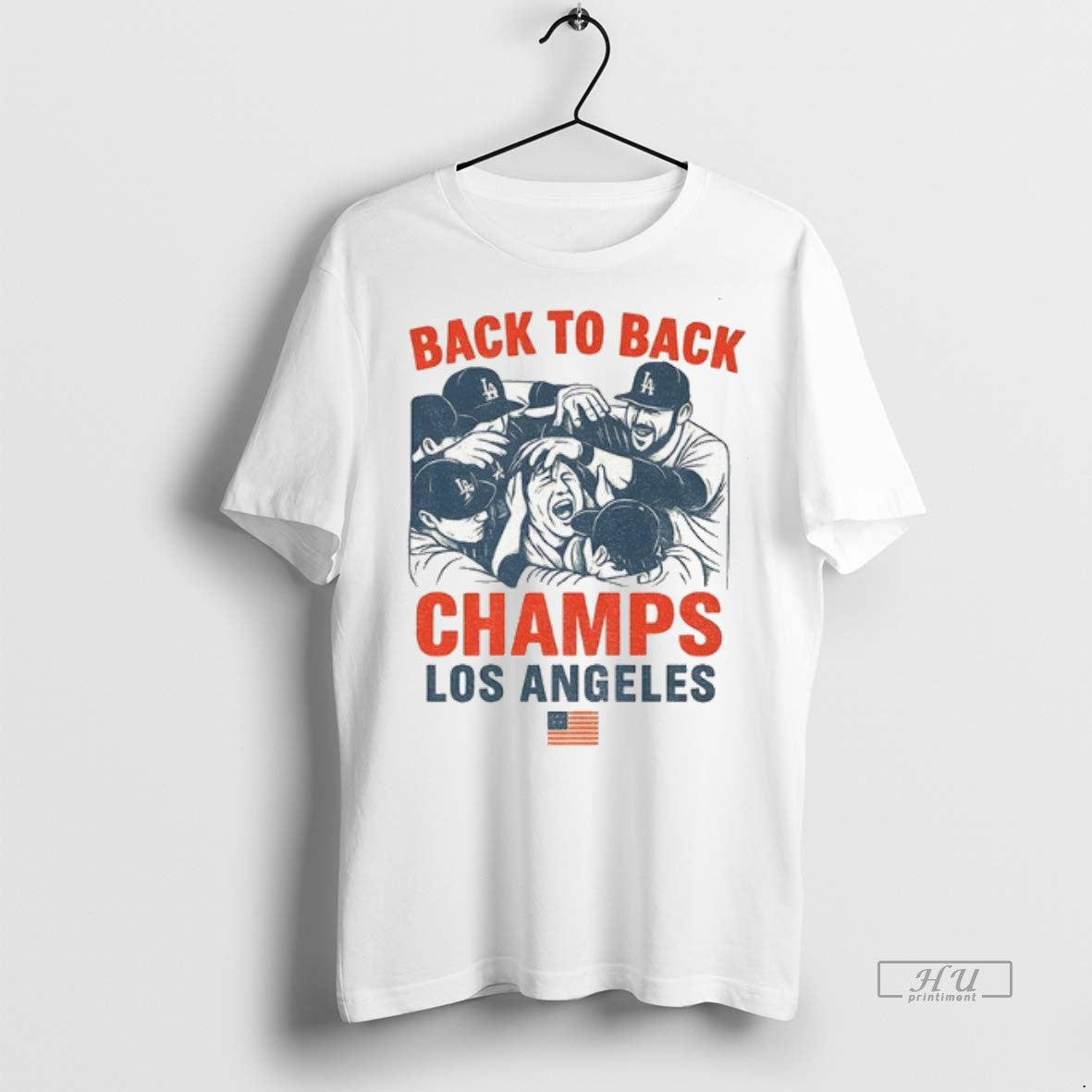Officials Los Angeles Dodgers Celebration Back To Back Mlb Baseball World Series 2025 Premium Tee