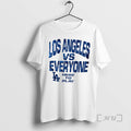 Officials Los Angeles Dodgers Vs Everyone Here To Play Vague Thread Mlb Baseball 2025 Premium