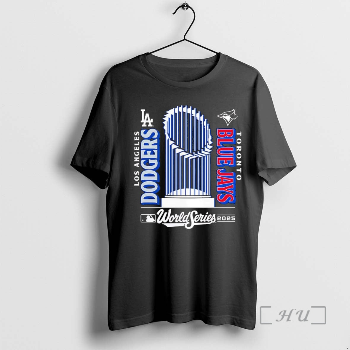 Officials Los Angeles Dodgers Vs Toronto Blue Jays Matchup World Series Trophy 2025 Premium
