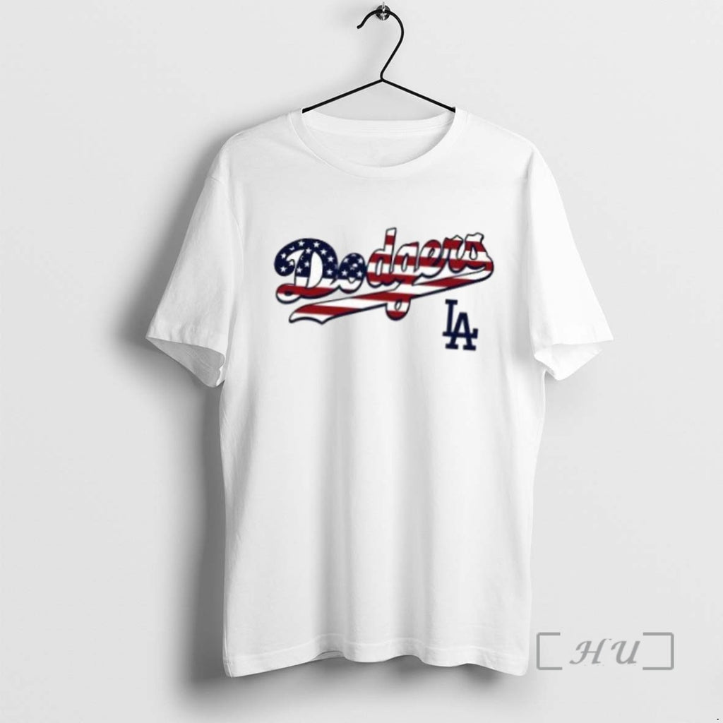 Officials Los Angeles Dodgers X Independence Day Baseball Mlb Tee Shirt Sweater