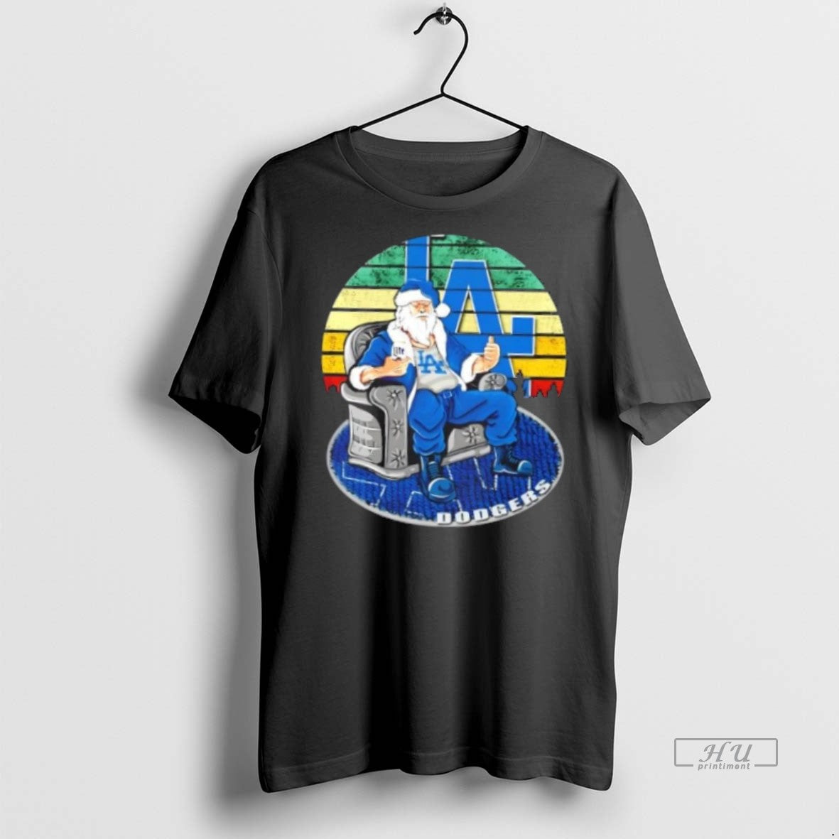 Officials Los Angeles Dodgers X Santa Claus Christmas Vintage Premium Tee Shirt Sweater