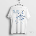 Officials Los Angeles Dodges 2025 9x World Series Champs Premium Tee Shirt Sweater
