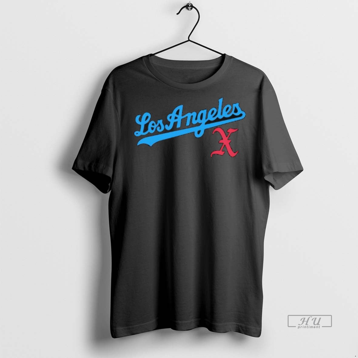 Officials Los Angeles Letters Graphic Premium Tee Shirt Sweater