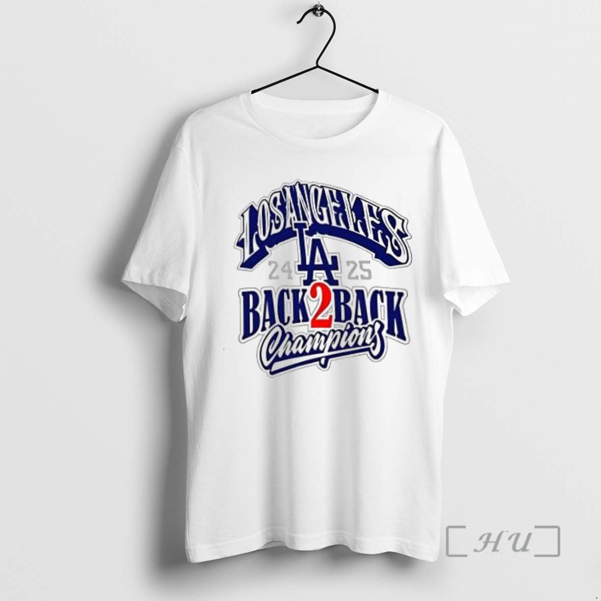 Officials Los Angeles Back 2 Back 2024 2025 Champions Premium T Shirt Sweater