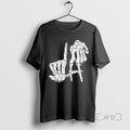 Officials Los Angeles Skeleton Hand Sign Tee Shirt Sweater