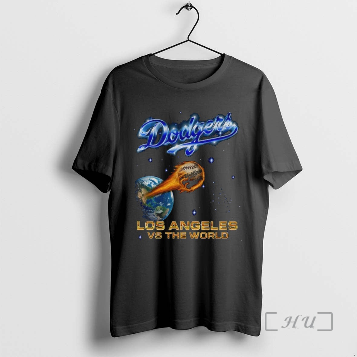 Officials Los Angles Dodgers 2025 Mlb Champions Los Angles Vs The World Premium T Shirts