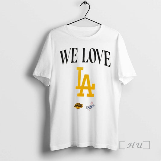Officials Los Angles Dodgers X Los Angeles Lakers We Love La Dodgers World Series Champions