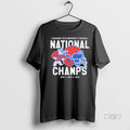 Officials Louisiana Tech University Football Tech Bulldogs National Champions Mascot Logo Tee Shirt Sweater