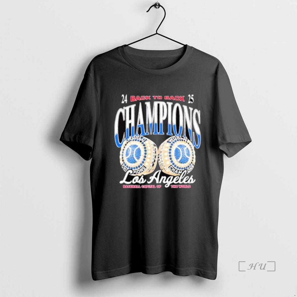 Officials Love Los Angeles Dodgers Baseball Back To Back World Series 2025 Champs Premium