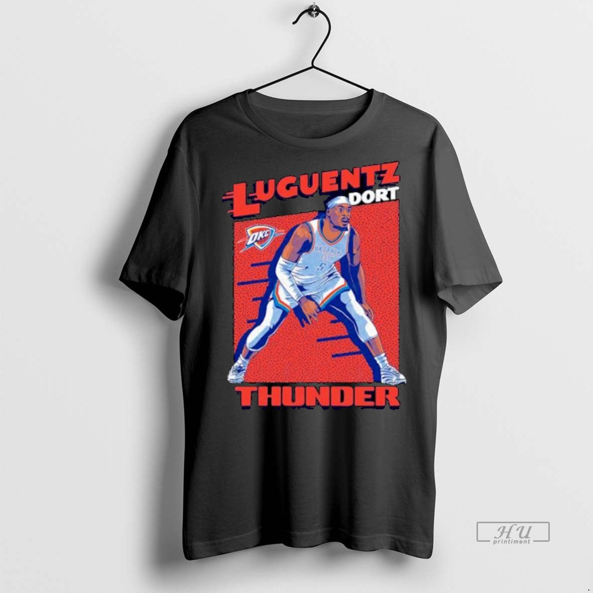 Officials Luguentz Dort Nba Oklahoma City Thunder Action Ornaments Premium Tee Shirt Sweater