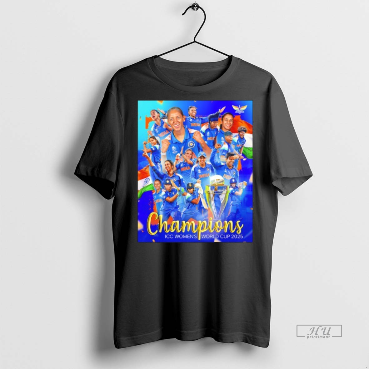 Officials Lucknow Super Giants 2025 Icc Womens World Cup Champions Premium Tee Shirt Sweater