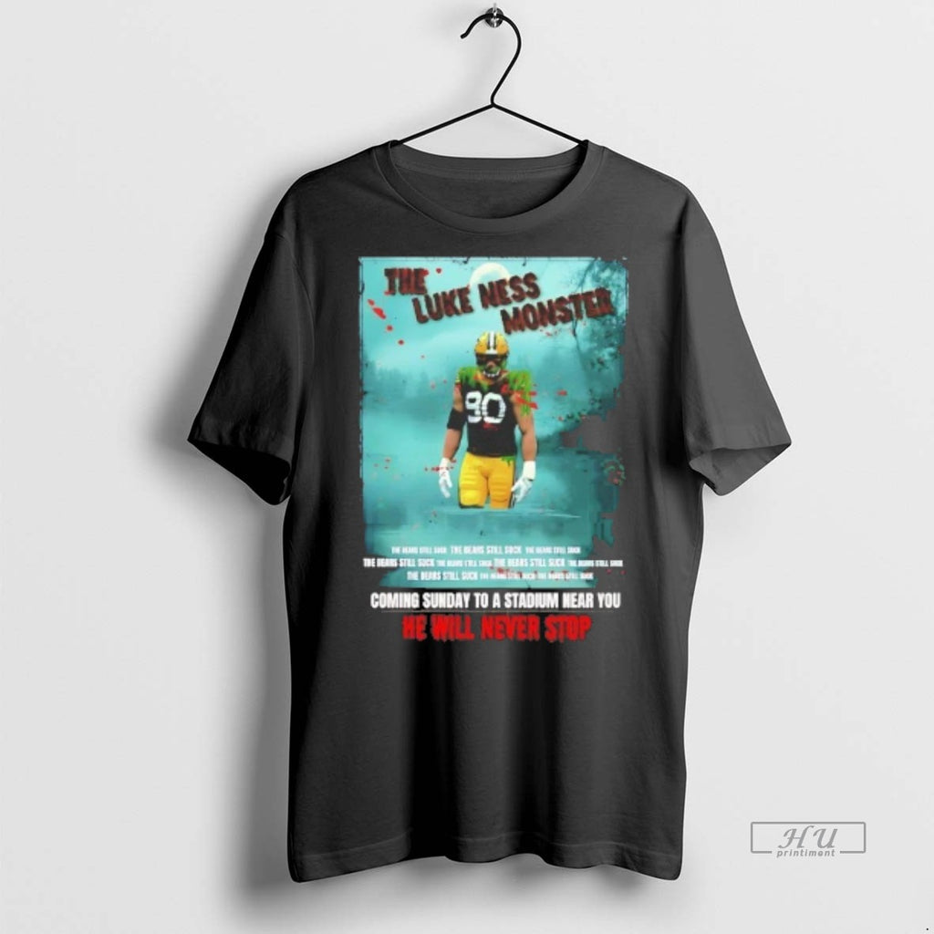Officials Lukas Van Ness The Luke Ness Monster He Will Never Stop Tee Shirt Sweater