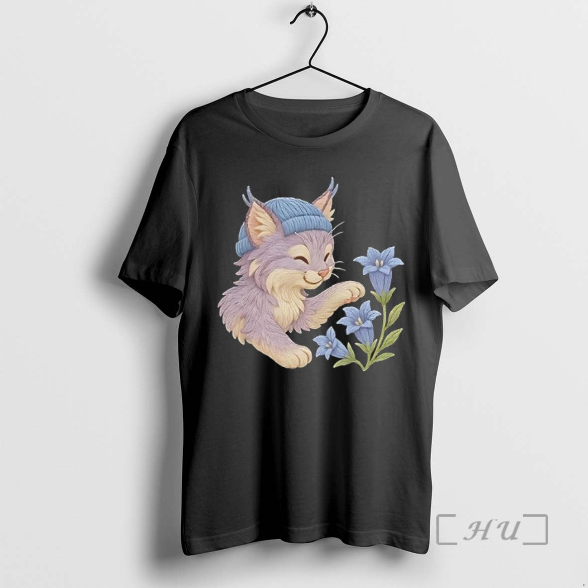 Officials Lynx And Gentian Cute Vintage