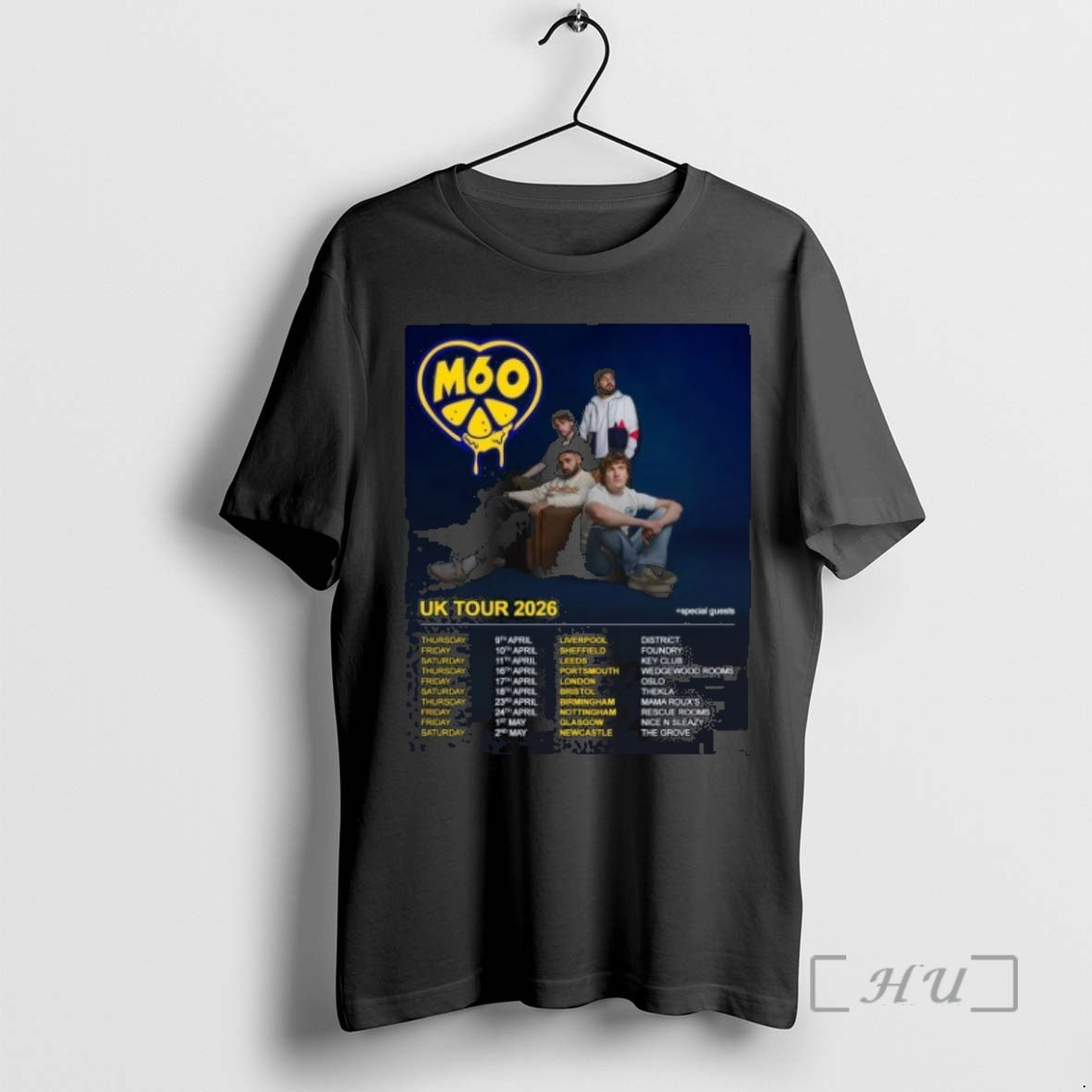 Officials M60 Uk Tour 2026 Dates Premium T Shirt Sweater