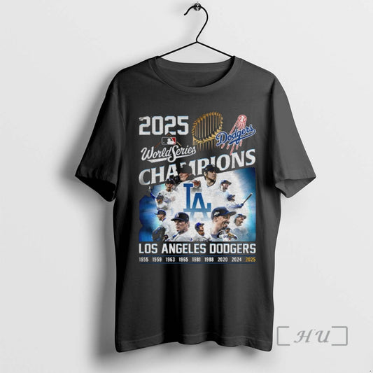 Officials Mlb Los Angeles Dodgers 1955 2025 World Series Champion Baseball Los Angeles Fan Gift
