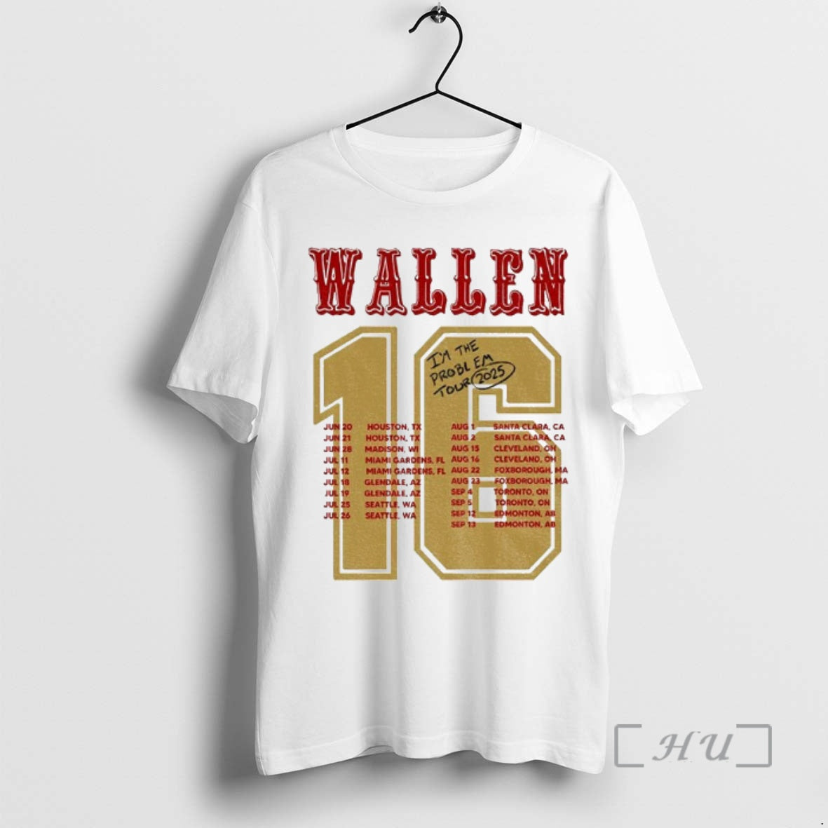 Officials Mw Morgan Wallen 49ers Im The Problem Schedule