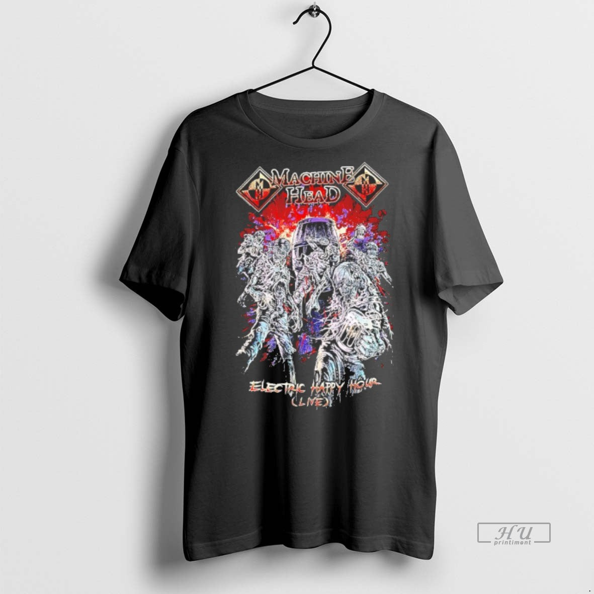Officials Machine Head Electric Happy Hour Live Tee Shirt Sweater