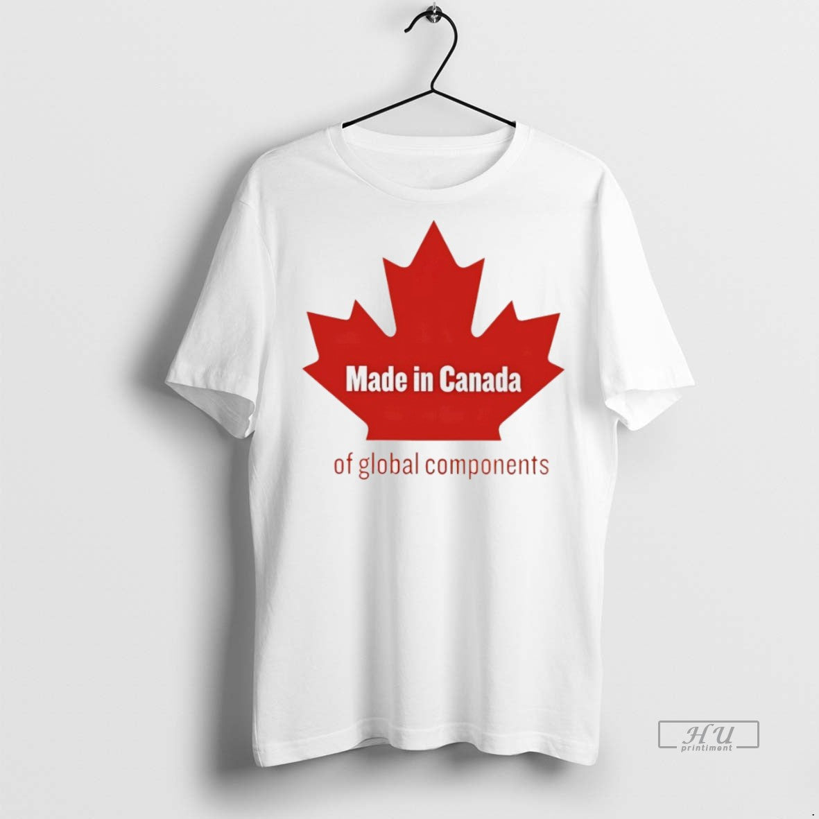 Officials Made In Canada Of Global Components Tee Shirt Sweater