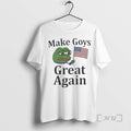 Officials Make Goys Great Again Pepe The Frog Flag Circle
