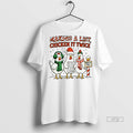 Officials Making A List Chicken It Twice North Pole Christmas Premium Tee Shirt Sweater