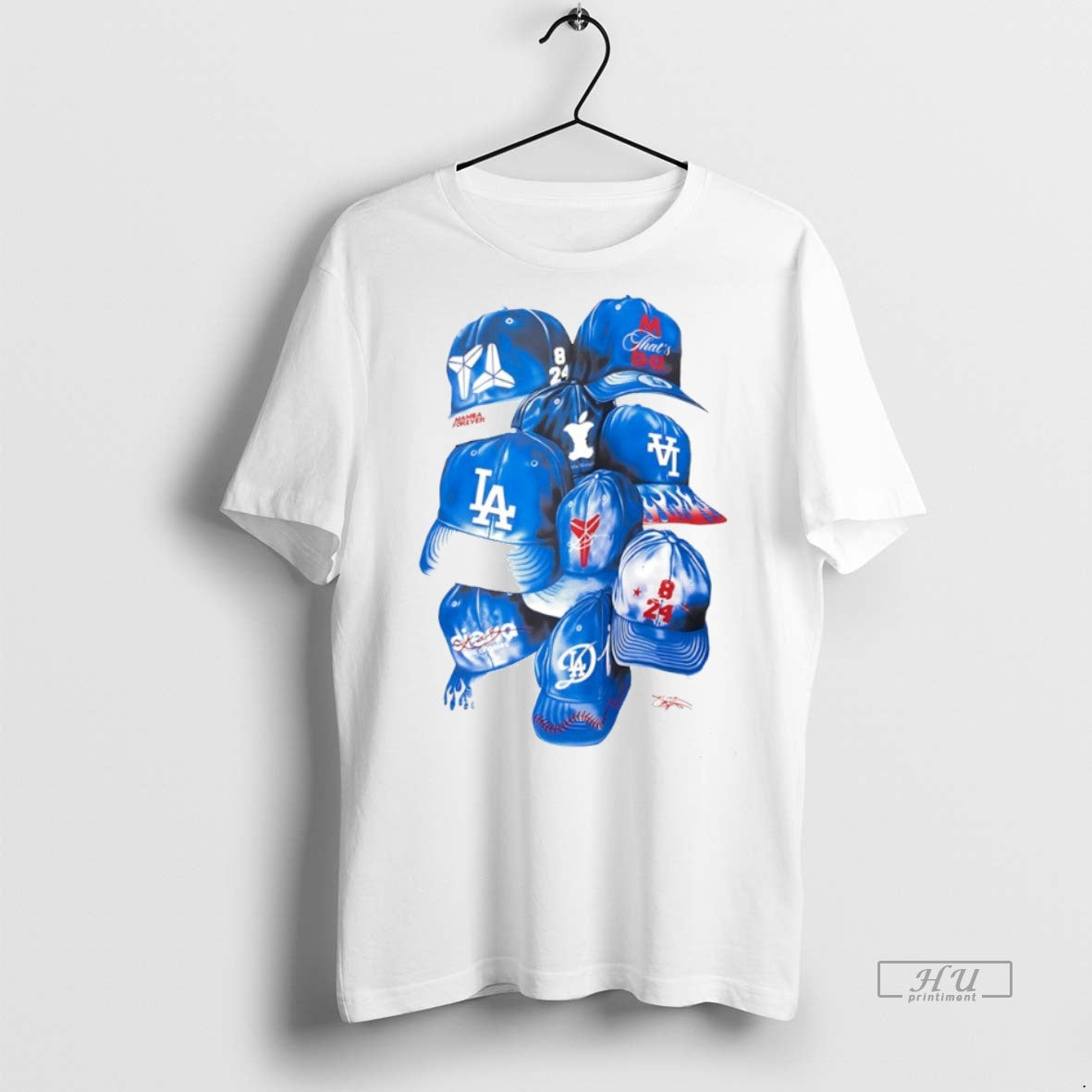 Officials Mamba X Los Angeles Dodgers Hats Circle Premium Tee Shirt Sweater