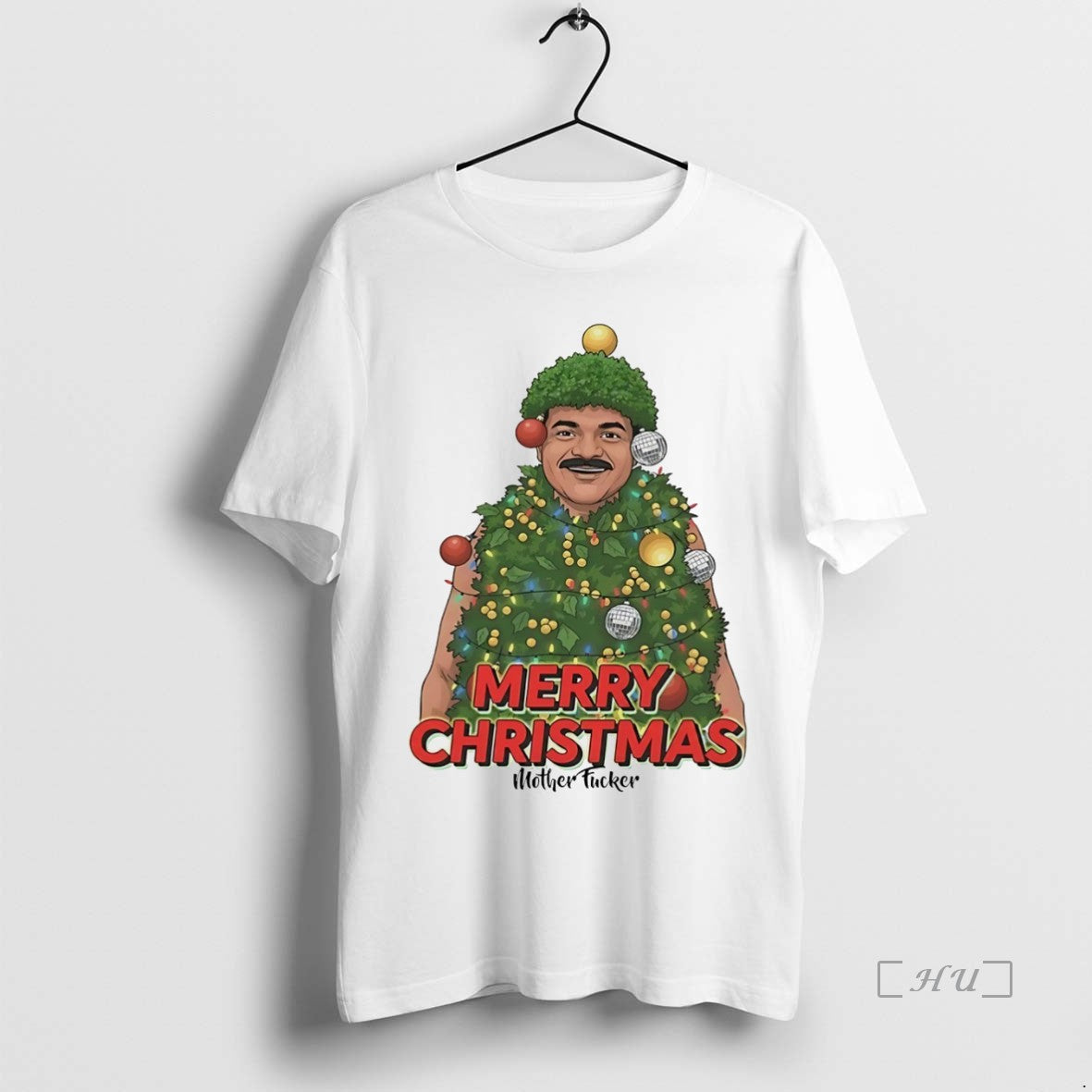 Officials Man Merry Christmas Mother Fucker White