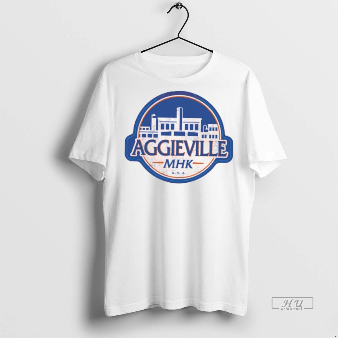 Officials Manhattan Aggieville Mhk Usa Logo Tee Shirt Sweater